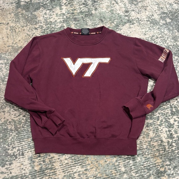 Colosseum Athletics Other - Vintage Colosseum Virginia Tech Sweatshirt Maroon Medium